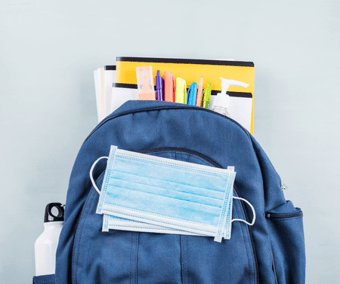 back-to-school-bag-with-materials-including-facemask