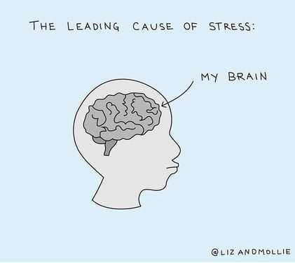 leading-cause-of-stress-my-brain-illustration-by-lizandmollie
