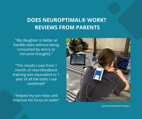 reviews from parents who have done neurofeedback session with neuroptimal