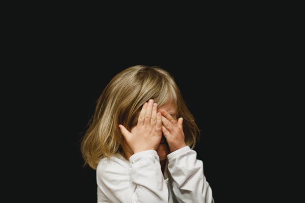 fearful child