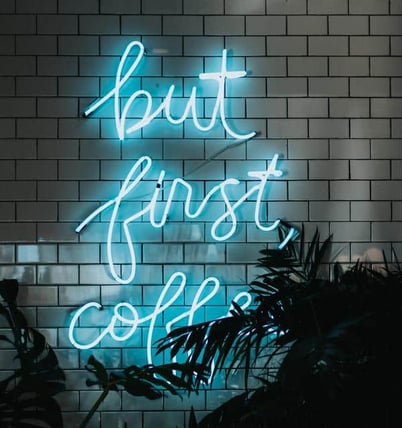 coffee first sign