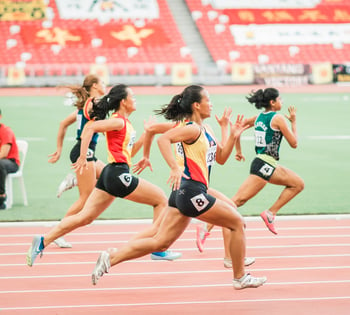competing runners need to be in peak performance